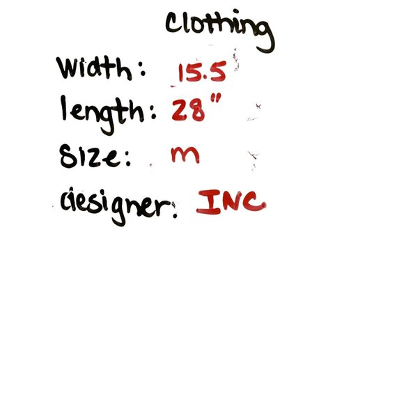 🍒 2/$20 🍒 Black Sleeveless Short Knit INC Dress with Ruffled Front sz M - Picture 4 of 5